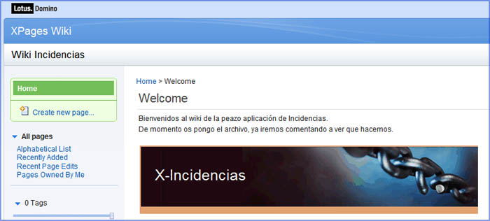 Image:Wiki para la peazo aplicación de Incidencias con XPages