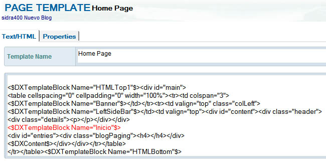 Image:Lesson 2 "La Home Page" Tunning IBM blog 8.0.1