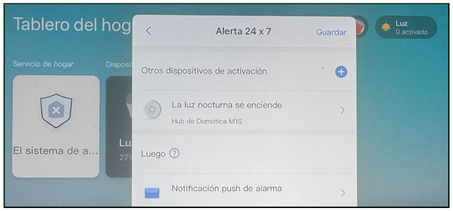 Image:Hub Aqara M1S como alarma HomeKit para pensionistas